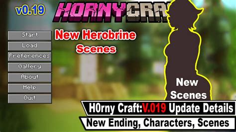 H0rny Craft V0.19 Update Details [8 New Scenes] .